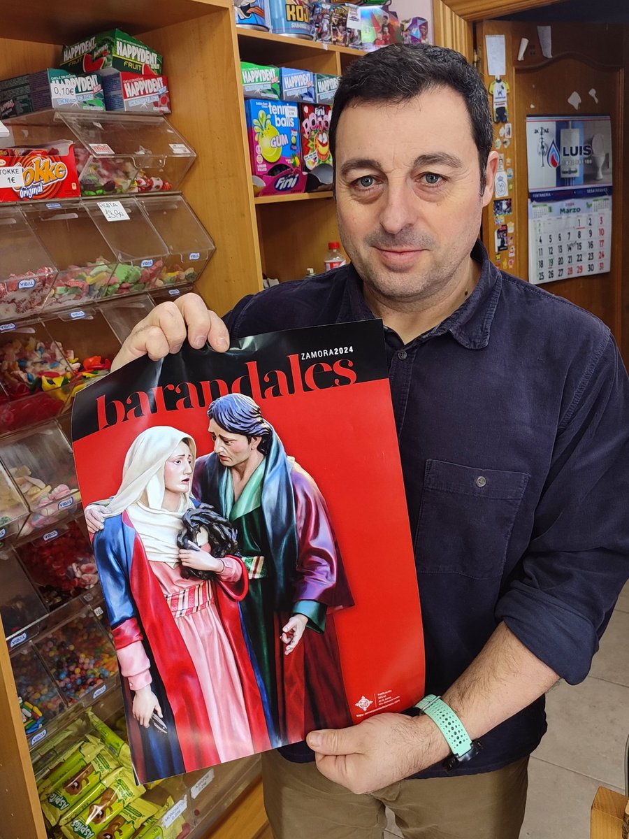 En estos días en los que, desgraciadamente, se están suspendiendo muchas procesiones, animamos a leer Barandales. Disponible en
Kioscos: D. Pitufo-La Golosa-D. Kiosco-Mabel-Tres Cruces-S. Ramón-Bacus-Antonio
Librerías: Arial-Octubre-Semure-Mil Hojas-Felipe
Fotos: S. Ramón y Mabel