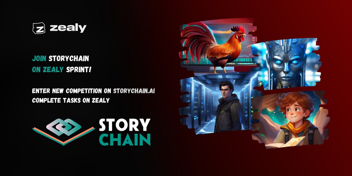 🎉 Our new competition is LIVE with the theme "Countdown". 🎉

⏳ Let's countdown to our dreams and goals together! ⏳

✍️ Create your story and tackle tasks on our Zealy Sprint to earn points for our airdrop campaign!

👉 Join the competition: storychain.ai/competitions/1…

👉