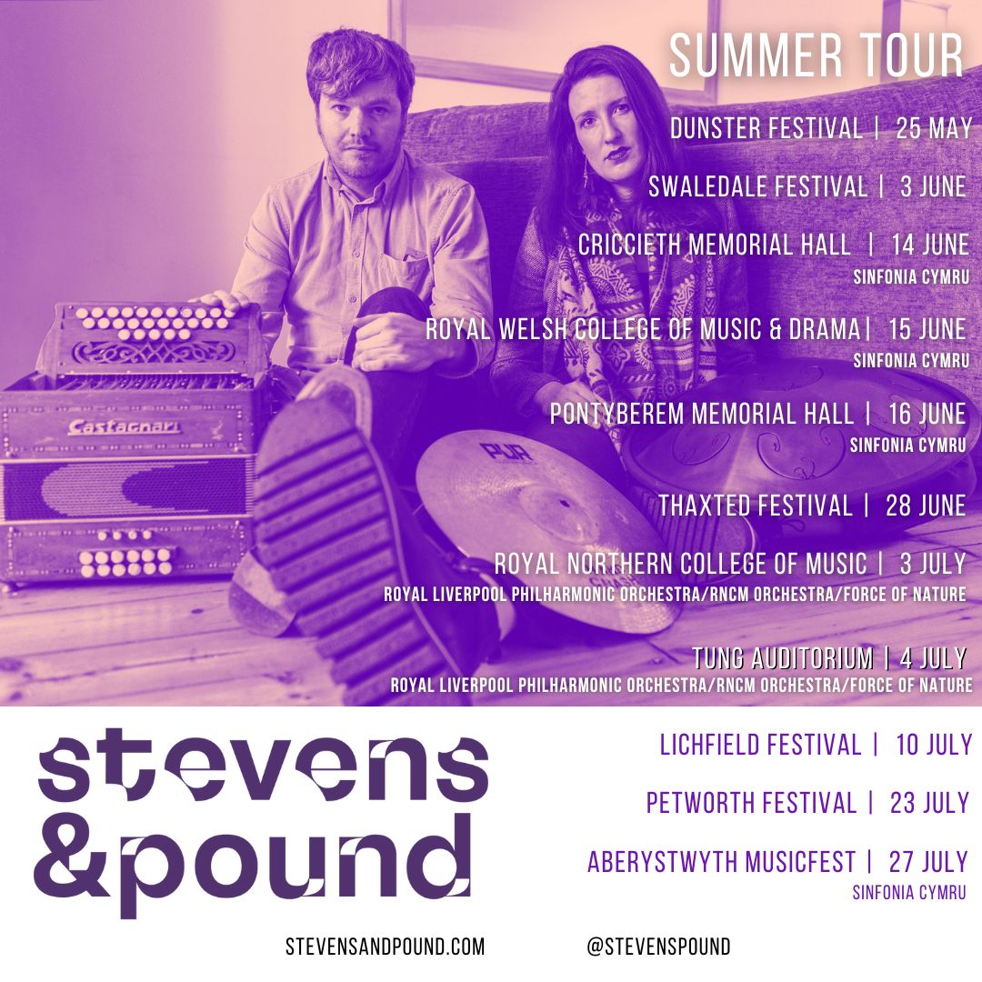 Will Pound (@willharmonica) on Twitter photo Very excited to be going on tour with <a href="/delia_perc/">Delia Stevens</a> with duo gigs and collaborations with <a href="/liverpoolphil/">Royal Liverpool Philharmonic</a> <a href="/rncmlive/">Royal Northern College of Music</a> <a href="/sinfoniacymru/">Sinfonia Cymru</a> and festival appearances at <a href="/dunsterfest/">Dunster Festival</a> @SwaleFest among the gigs!
#tour
#classicalmusic
#folk
#crossover
#harmonica
#percussion Very excited to be going on tour with <a href="/delia_perc/">Delia Stevens</a> with duo gigs and collaborations with <a href="/liverpoolphil/">Royal Liverpool Philharmonic</a> <a href="/rncmlive/">Royal Northern College of Music</a> <a href="/sinfoniacymru/">Sinfonia Cymru</a> and festival appearances at <a href="/dunsterfest/">Dunster Festival</a> @SwaleFest among the gigs!
#tour
#classicalmusic
#folk
#crossover
#harmonica
#percussion
