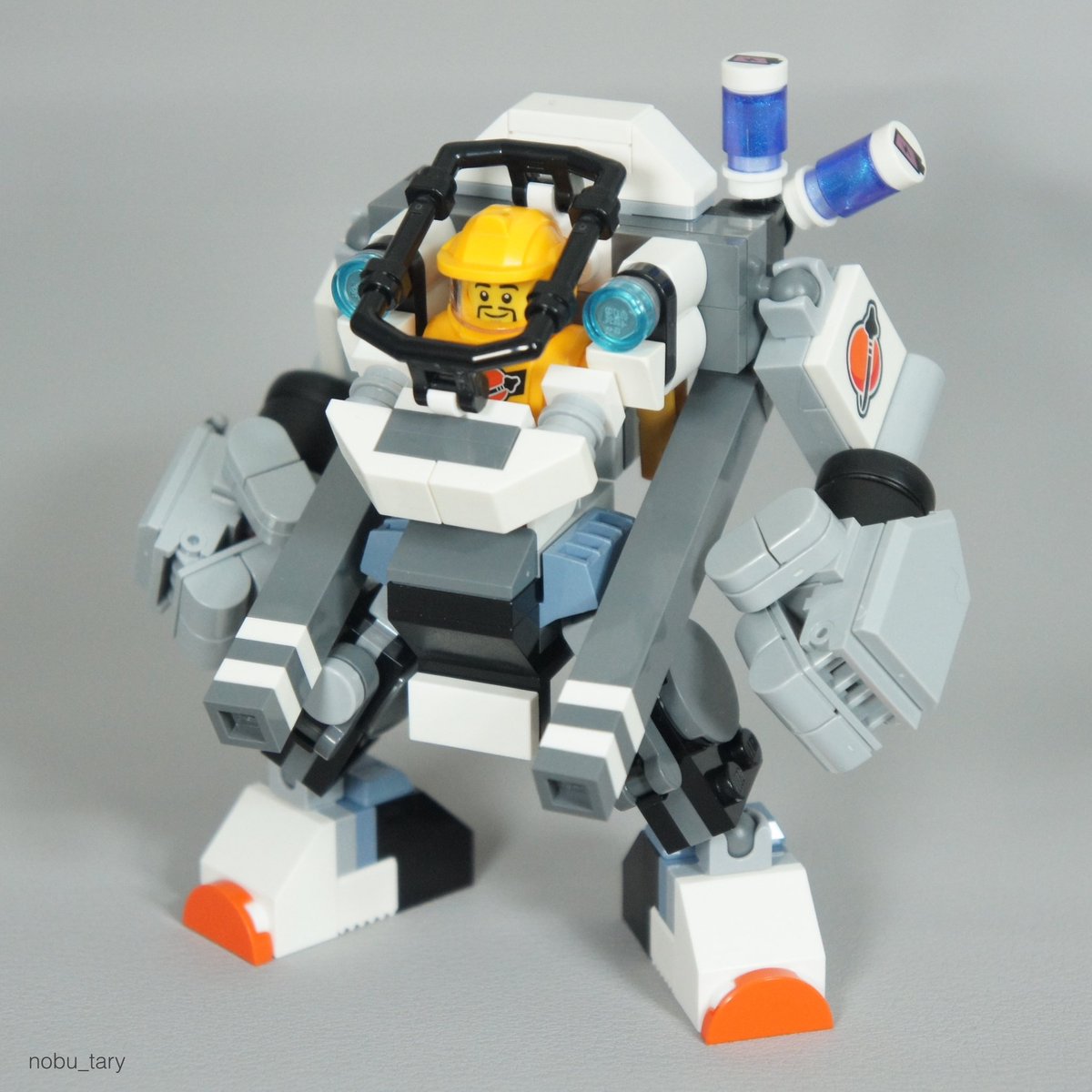 LEGO 60428 Speace Construction Mech を改修してみました！ほとんど元