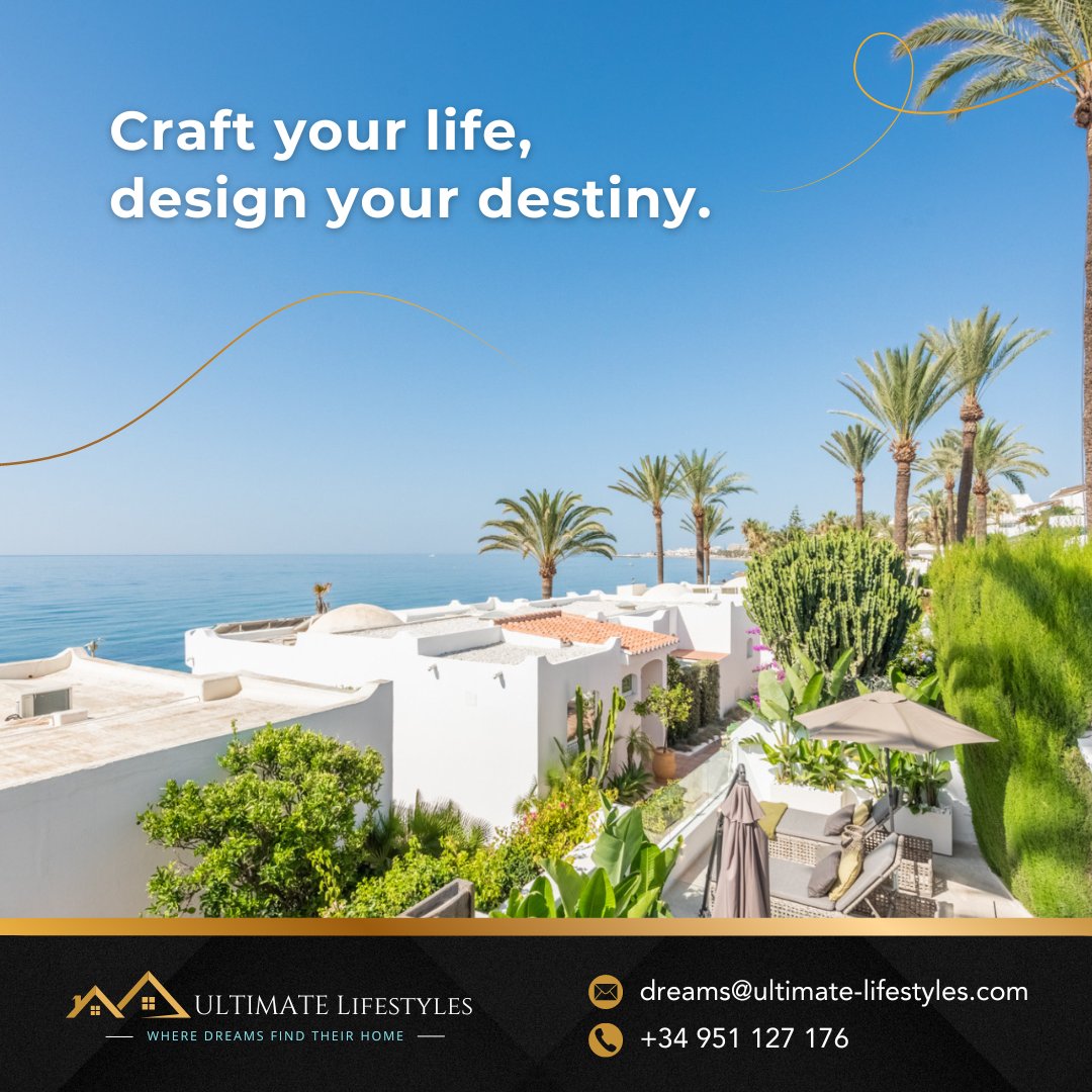 Contact us today or explore our properties: eu1.hubs.ly/H08kT3k0

P: +34 951 127 176
E: dreams@ultimate-lifestyles.com
W: eu1.hubs.ly/H08kSY20

#UltimateLifestyles #DreamHomesInSpain #RealEstateDreams #LuxuryRealEstate #spanishproperty #realestatespain