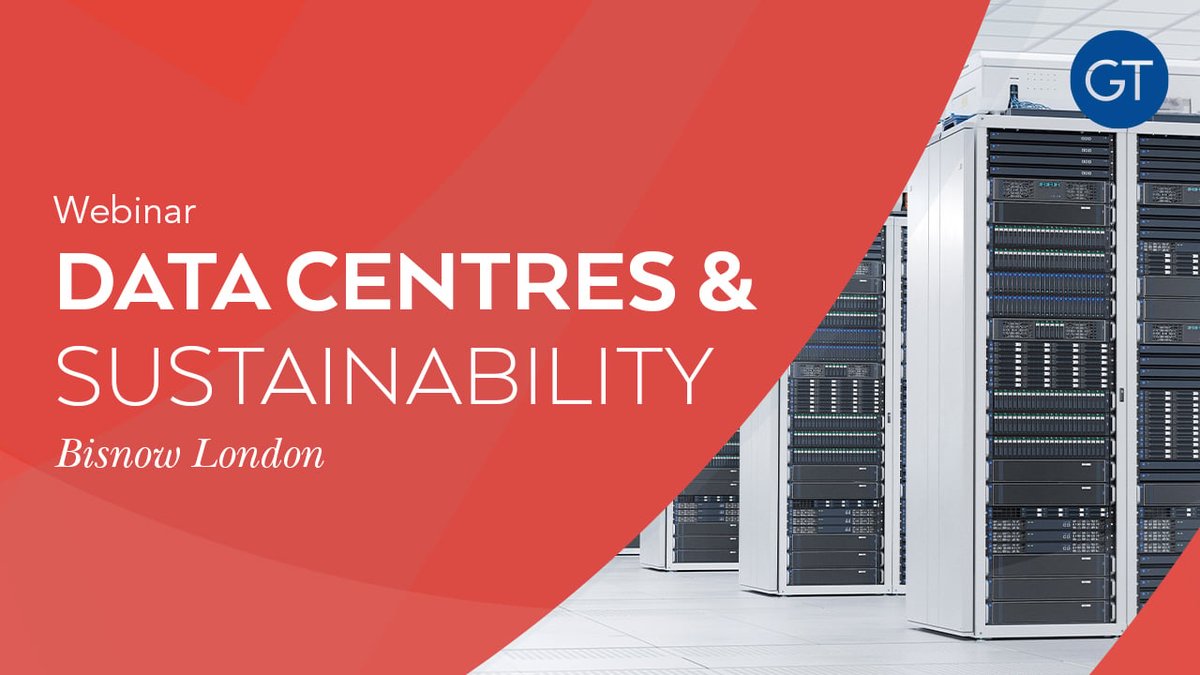 Don't miss the chance to catch up on our latest webinar 'Data Centres and Sustainability' including key discussions and insights from industry experts. Watch the recording now: hubs.la/Q02qWH220 #datacentres #sustainability #GTMarketIntel