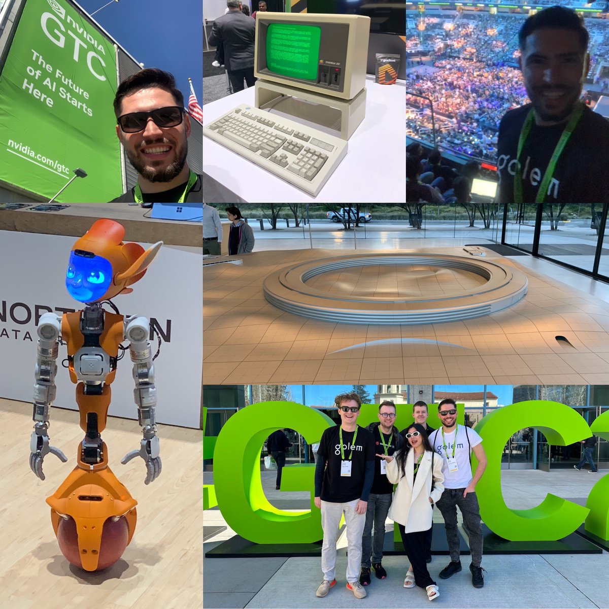 It's now almost a week since my return from NVIDIA GTC, and guess what? It was nothing short of amazing! The energy was electric, and I'm thrilled to share some personal takeaways from our journey with the @golemproject , check my recap from $GLM team on tour! We set foot at…