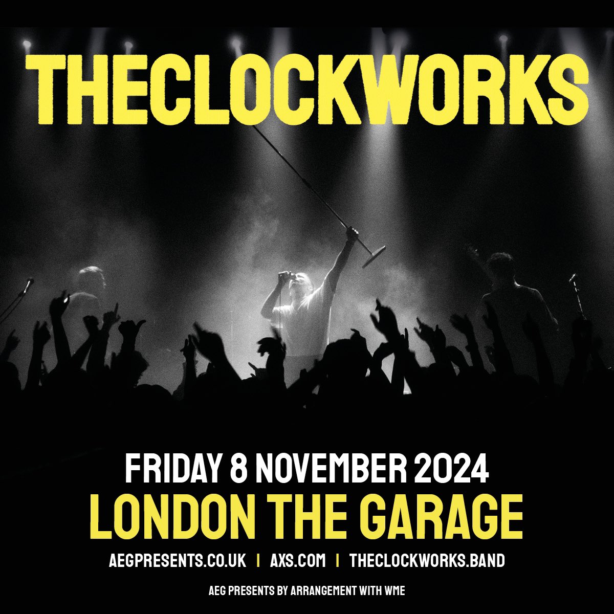 Good morning to you all. Tickets are now on sale for The Garage in November. Link -> aegp.uk/TheClockworks We’re on our way to Hamburg to play one of our favourite spots, @MolotowHamburg. There’s only a handful of tickets left. Doors 7pm - on stage 8:30pm.
