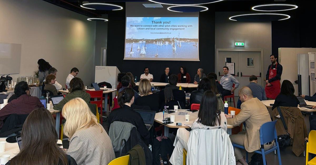 The Department of Design at @polimi hosted a two-day bootcamp of the @NetZeroCitiesEU programme: workshops, plenary sessions, and one-to-one discussions to explore approaches and challenges in supporting European cities to achieve climate neutrality.