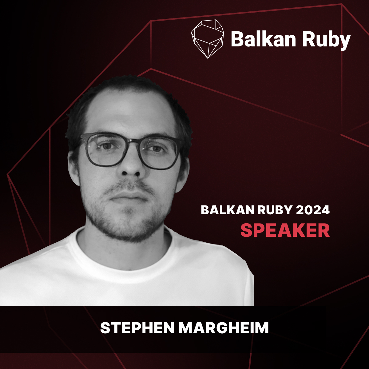 Introducing our conference speakers!
Today's Speaker Spotlight shines on Stephen Margheim, aka @fractaledmind, with his talk 'How (and why) to run SQLite in production' ✨
Discover his motivation behind this topic in the replies below.⬇️⬇️⬇️