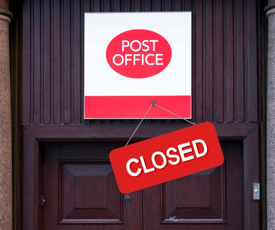 We have been informed that Ilfracombe Post Office will be closed from w/c 15th April for two weeks for essential electrical maintenance.