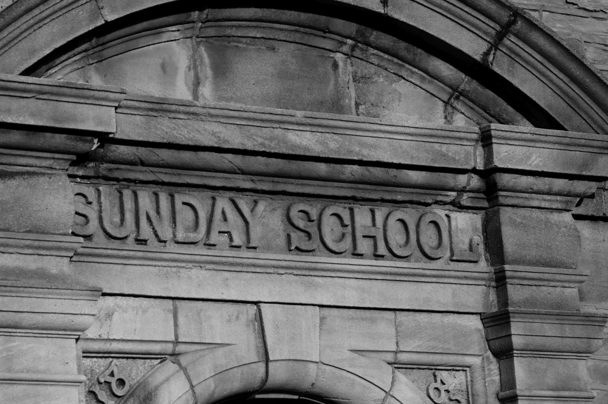 MORECAMBE 2024.
Sunday School on Green Street.
#Morecambe #Lancashire #SundaySchool #architecture #Architecturedesign #blackandwhitephotography #streetphotography