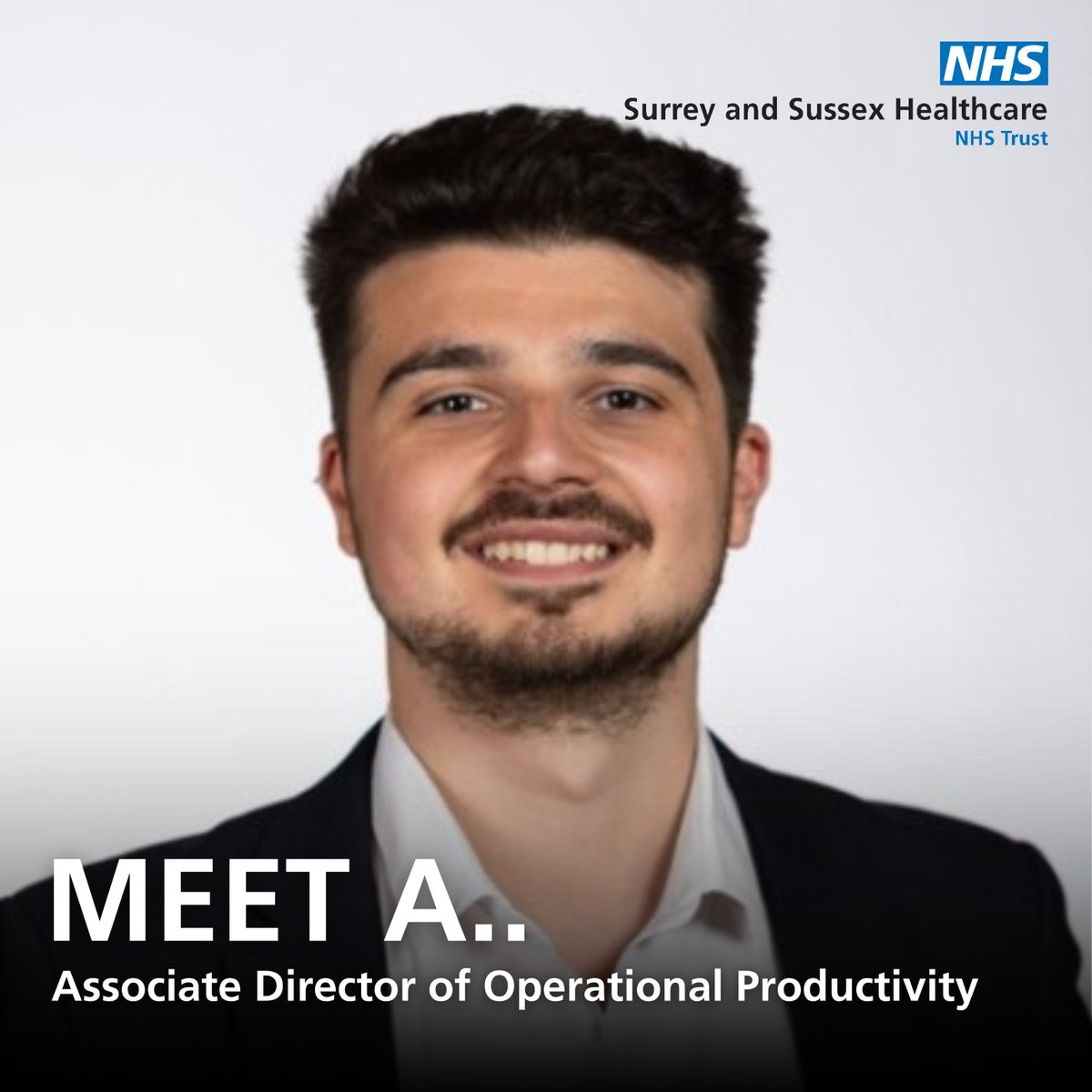 Today, we meet Michael Wyatt, Associate Director of Operational Productivity here at SASH. To learn more about him or his role, visit bit.ly/4cCKVhi