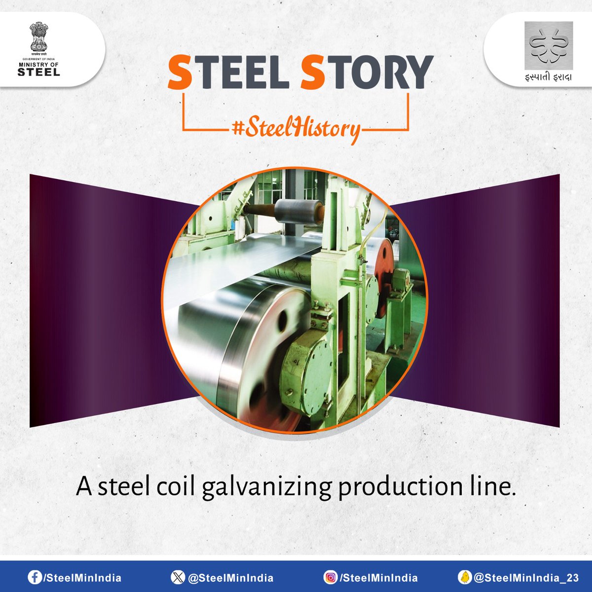 SteelMinIndia's tweet photo. Explore the evolution of steel!ππ Journey through centuries of discovery, from ancient craftsmanship to modern innovations, steel has shaped our world.π οΈ
#SteelStory #SteelHistory #SteelInnovation #SteelVersatility #AmazingSteel #IspatiGyan #IspatiIrada https://t.co/oOsF3hnnFU