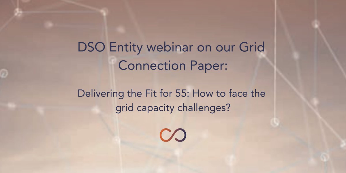 📣 Webinar is two weeks away! We are hosting a webinar to share our members insights from our Grid Connection Paper on how to face grid capacity challenges. Want to join? 🗓️12 April ⌚️From 9:30 to 11:00 Learn more & register➡️ ️bit.ly/GCPweb