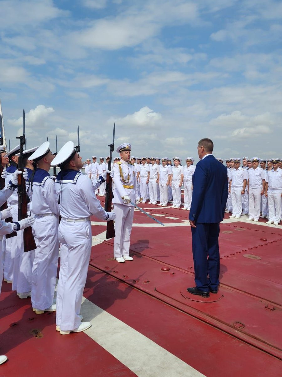 chiara_russkiy's tweet photo. 🇷🇺🇪🇷“ The first for 30 years of diplomatic relations between Russia and Eritrea, the Russian Navy frigate arrived at the Eritrean port "Massawa". Navy frigate of the Russian Pacific Fleet "Marshal Shaposhnikov" will stay in Eritrea until April 5, 2024.

#Russia #Eritrea https://t.co/Gt8WAz44n9