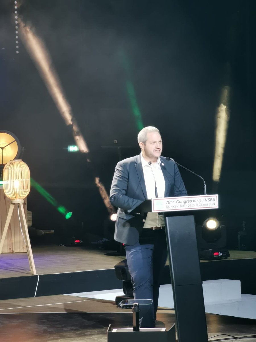 « Quelle année nous avons vécu. Je suis fier de ce que nous avons accompli collectivement avec nos réseaux, et fier de la qualité de nos mobilisations. »
<a href="/gaillot_arnaud/">GAILLOT Arnaud</a> en discours de clôture du 78e congrès <a href="/FNSEA/">La FNSEA</a> 

1/8
⏬️⏬️⏬️