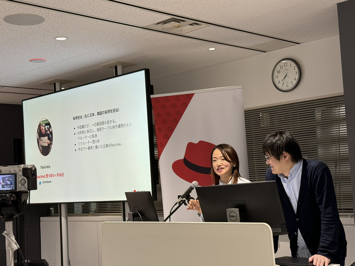 capsmalt's tweet image. テイヒ&amp;amp;タキトの飛び込みセッション！ #openshiftjp
