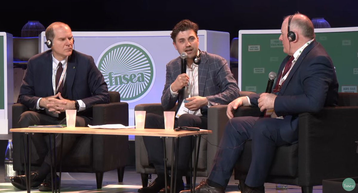 #INTERNATIONAAL | Op het jaarcongres van onze Franse zusterorganisatie <a href="/FNSEA/">La FNSEA</a> spreekt LTO-bestuurder <a href="/TRompelberg/">Thijs Rompelberg</a>: "Europa heeft een landbouwstrategie voor de lange termijn nodig om het strategische, geopolitieke belang van landbouwland en voedselvoorziening te beschermen."