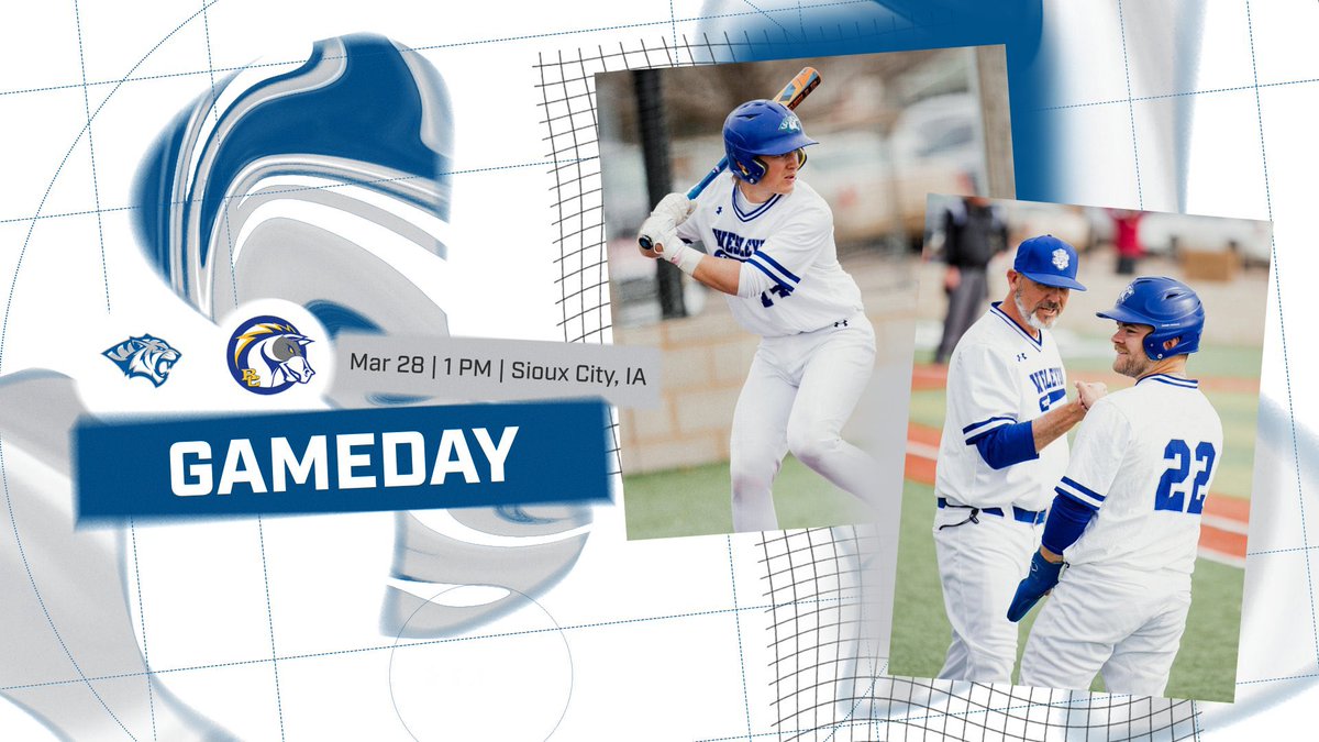 DWUBaseball's tweet photo. GAMEDAY! Tigers are back in action with a conference series against Briar Cliff! First pitch of today’s doubleheader is set for 1 PM in Sioux City, IA https://t.co/qY7SLWtyNw