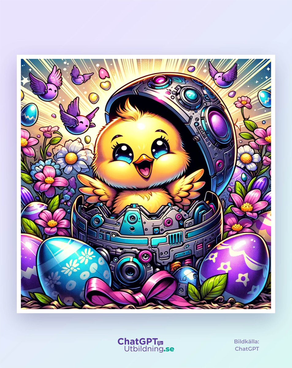 Glad Påsk🐣
Det är mycket som händer hos oss och vi hinner inte alltid uppdatera dig här kring allt det roliga, men snart kommer fler gobitar😊 men nu ska vi först njuta av lite skumkaniner och måla ägg!

#chatgpt #ai #gladpåsk