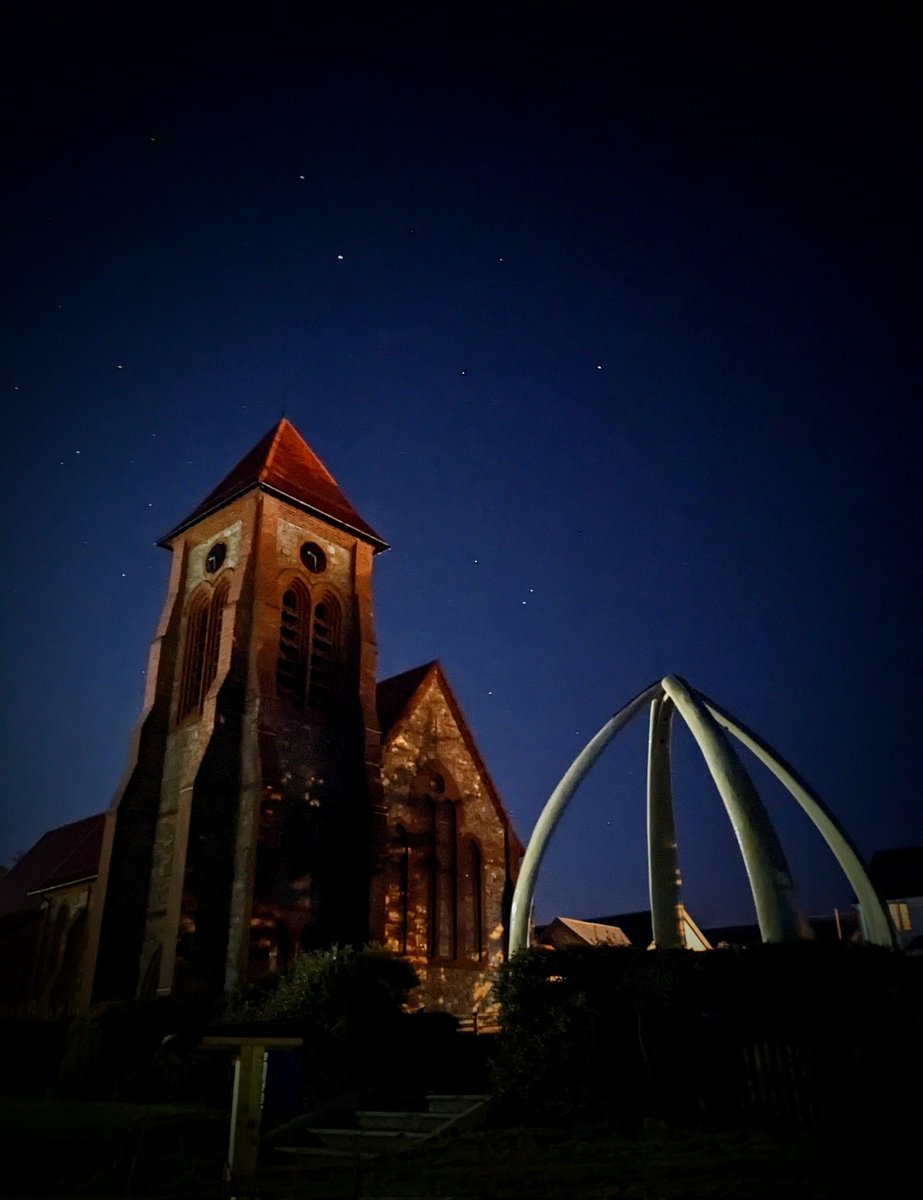 'Do this in remembrance of me.' This Maundy Thursday the most southerly Anglican cathedral in the world is open all day for private prayer, with a special service including feet washing this evening at 7pm. All are welcome. #MaundyThursday #falklands #HolyWeek2024