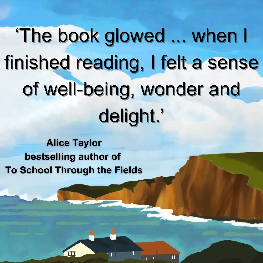 Ten years in print and now this beautiful new edition is bringing new readers to #TheHouseOnAnIrishHillside . Mo mhíle buíochas libh uilig! 😊x

#CorcaDhuibhne #memoir #WestKerry #DinglePeninsula #Gaeilge #Gaeltacht #WildAtlanticWay #Ireland @sheilland @gaia_banks @TDhuibhne