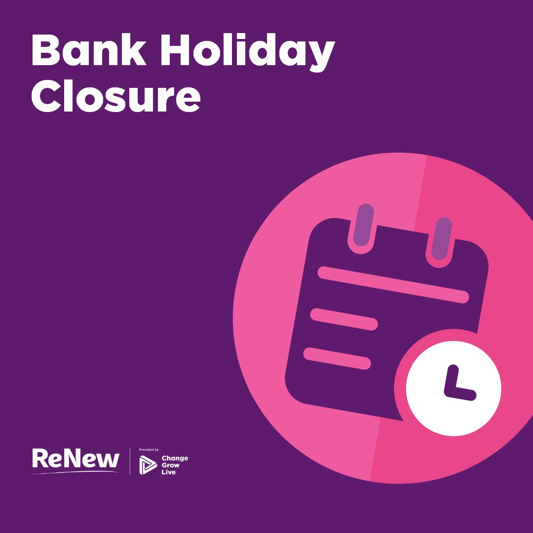 Just a reminder that our service will be closed Friday 29th March and Monday 1st April for the East Bank holiday, if you need any support out of hours please contact 0800 6 126 126