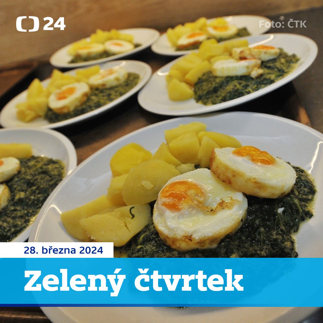 UdalostiBrno's tweet image. Dnes je Zelený čtvrtek. Ten si většina lidí spojuje se zeleným pivem nebo špenátem k obědu. S barvou ale pravděpodobně nic společného nemá. Křesťané si tímto dnem připomínají Ježíšovu poslední večeři. #Velikonoce