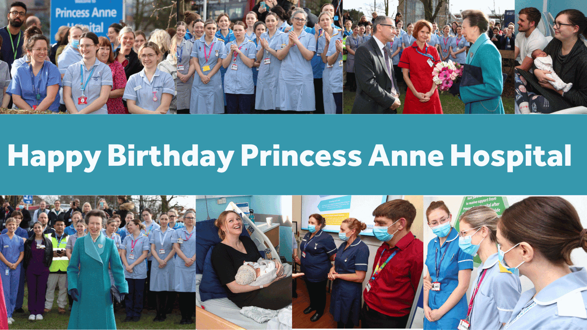 🎉43 years ago today (28 March 1981), Princess Anne Hospital (PAH) opened its doors. Since then, we've embarked on an incredible mission, supporting families throughout the region with their birthing journeys. ✨ 🧵(1/4)