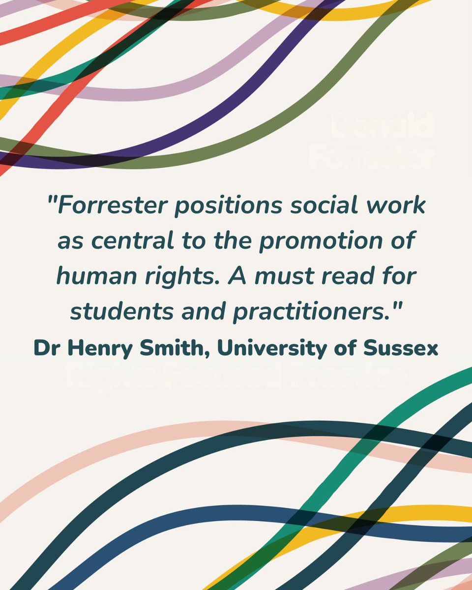 ‘The Enlightened Social Worker’ by @DonaldForr, offers an inspiring and practical vision of what social work is and should be. #SocialWorkers #SocialWork ow.ly/wgh650QMNU0