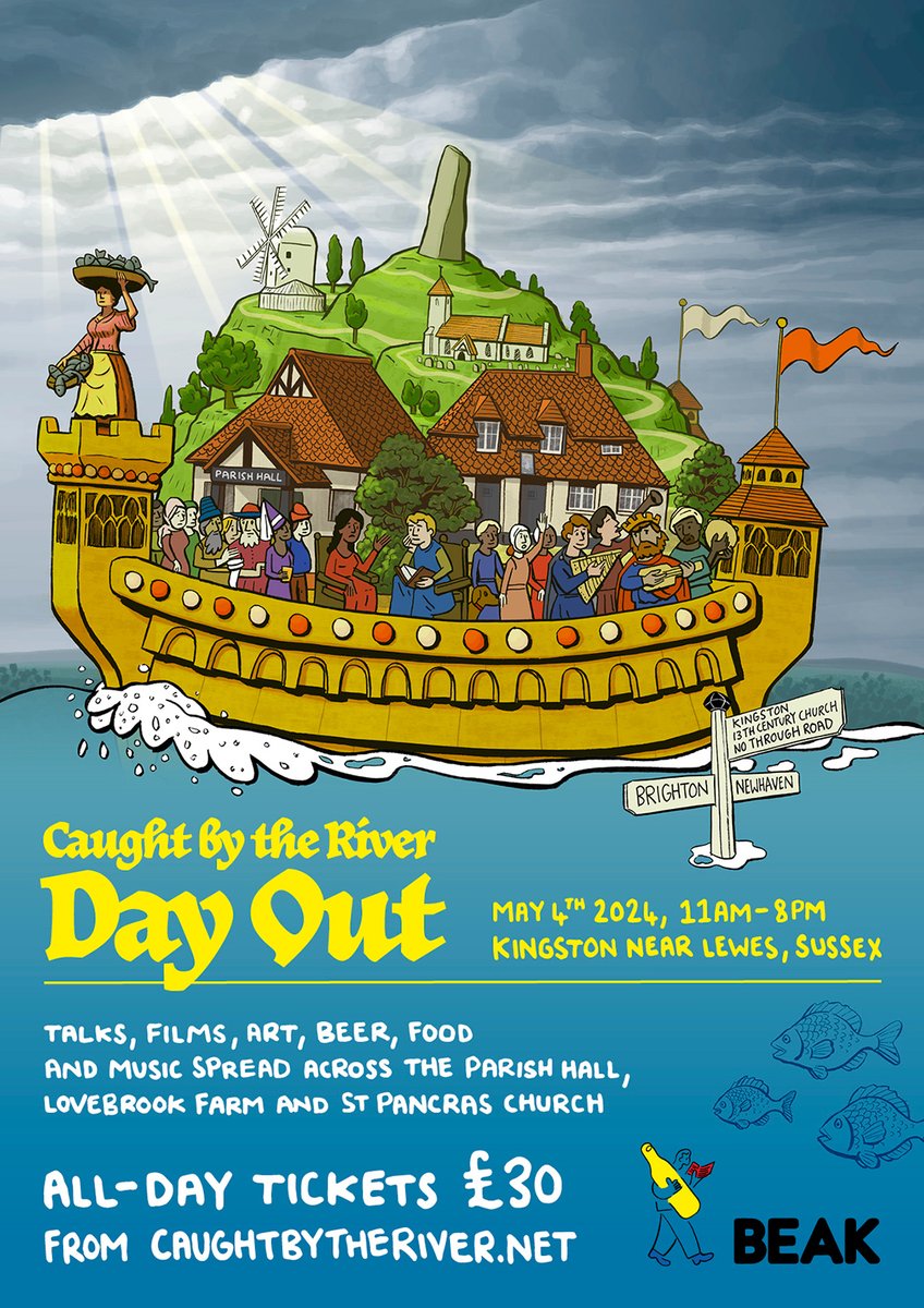 Tickets on sale NOW for @tweetbytheriver Day Out! caughtbytheriver.net/2024/03/caught… With @berenyi_miki @MrRichardNorris @NoreenMasud and Tom Cox