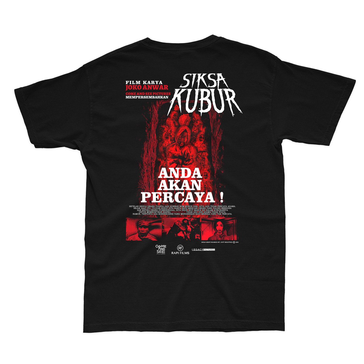 mattamui's tweet photo. Halo mas @jokoanwar sebelumnya terima kasih banyak untuk aset yg sudah diberikan secara gratis dan juga @ComeandSeePics 🙌🏻

Mohon ijinnya mas, rencana saya mau produksi T-Shirt “Siksa Kubur” dengan sistem Pre-Order.

Untuk designnya kurleb seperti ini 😅🙏🏻 https://t.co/DLu9NbseV9