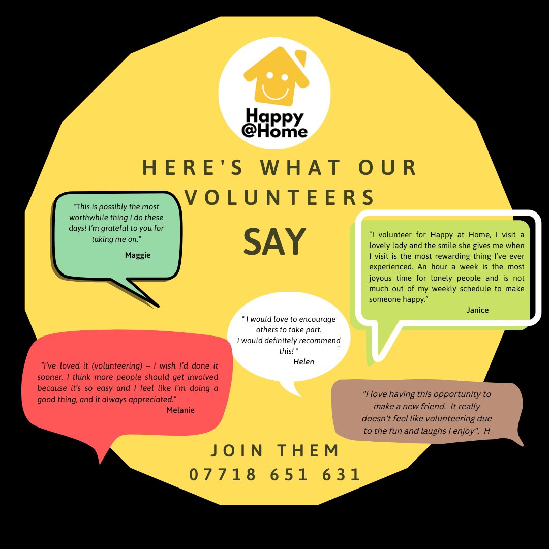 Get in touch to find out more by giving us a call or email us happyathome@voluntaryimpact.org.uk