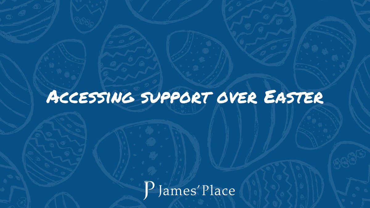 James' Place Liverpool, London and Newcastle are closed for Easter reopening Tues 2 April at 9.30am. If you're in need of urgent help go to A&E or your local walk-in centre, contact @samaritans 116 123, text SHOUT to 85258. Under 35s can contact @PAPYRUS_Charity on 0800 068 4141
