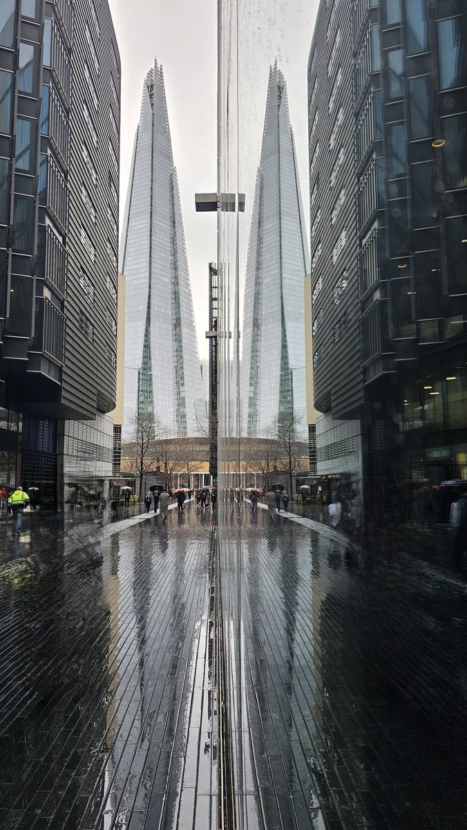 Sometimes you just need to take time to reflect ..... #London #Shard #TheShard #S23Ultra #SamsungPhotography #Samsung #photography #photo #mobilephotography