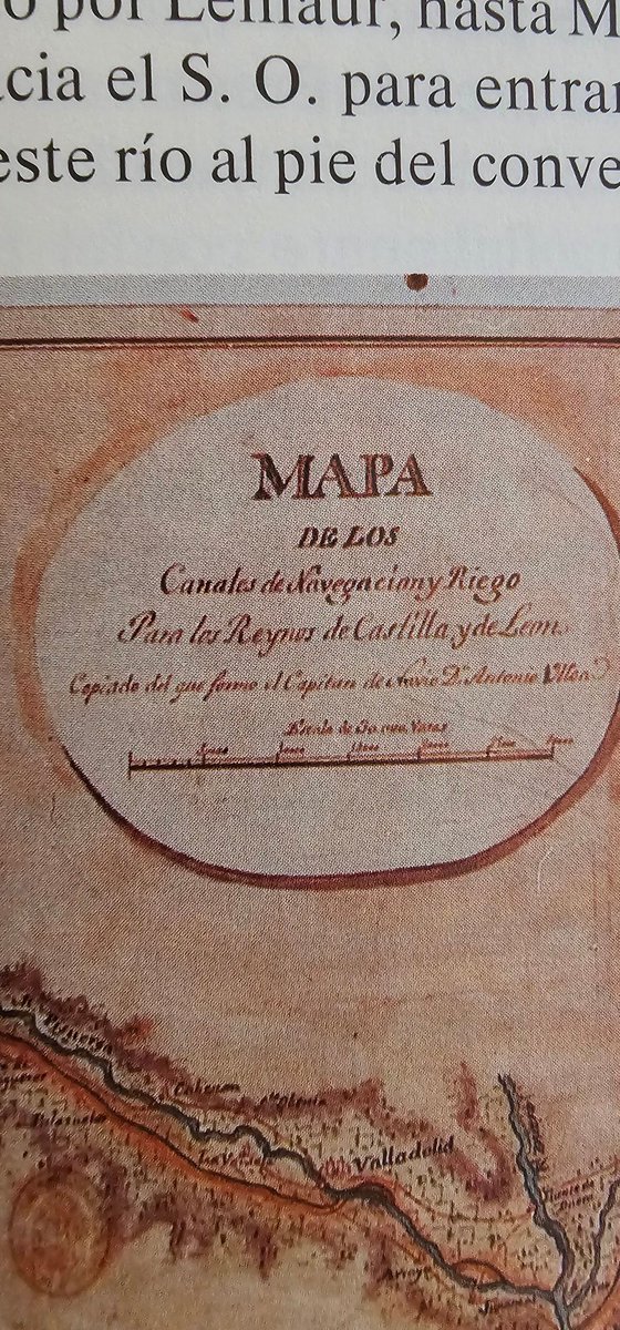 Estoy leyendo 'El Canal de Castilla', y  aquí y en todos los sitios turísticos hablan del 'Proyecto General de los Canales de Navegación y Riego para los reinos de Castilla y León', cuando en el original dice 'de Castilla y de León'. Qué error más tonto, ¿Verdad? #canaldecastilla