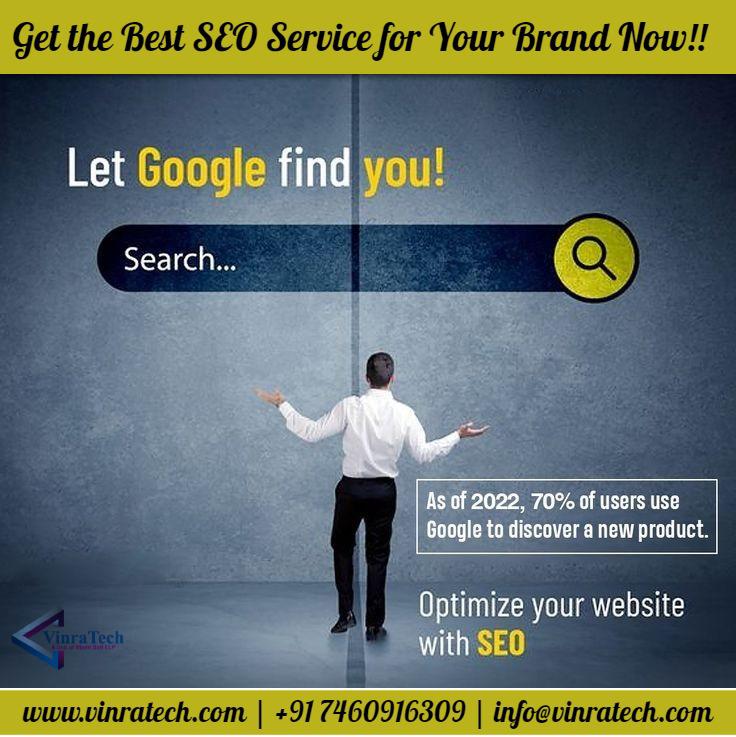 Unlock the power of SEO and let Google find your brand! With our top-notch SEO services, we'll boost your online visibility and drive more traffic to your website.

#SEO #OnlineVisibility #BrandOptimization