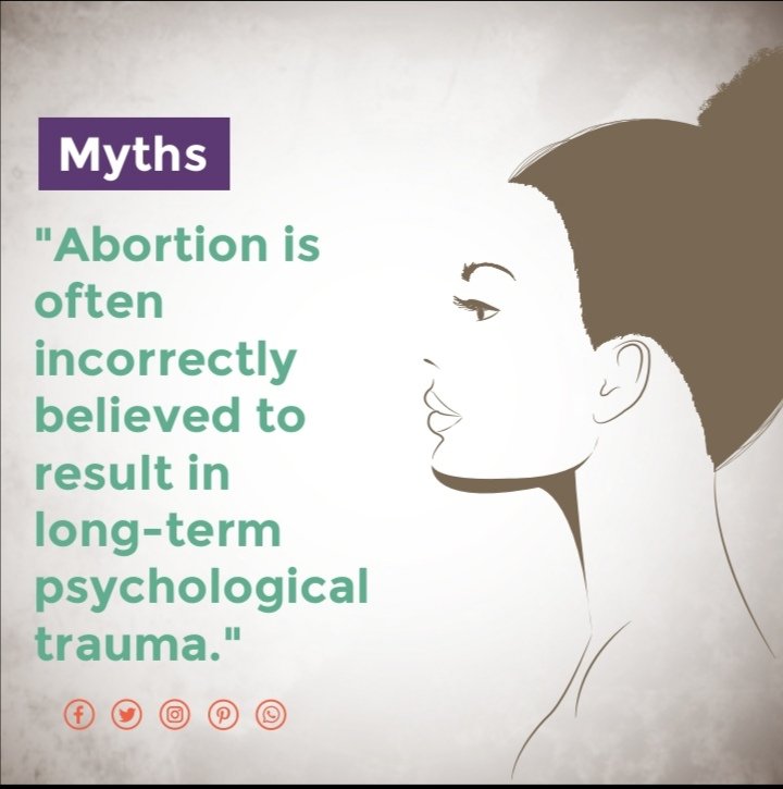 We have many Myths regarding safa abortion, one of them being psychological Trauma which is not true @Nyandarua_Youth @ItChris_Kuria @jeronimobwar1 @yesamcbo @jameswaitherero @dago_of @WCboke @OnyangoNaomi @zopher_ke @RHARK7 @MenstrualDaddy @TGYE_KE @JAYCEY621627202 @marro_amani