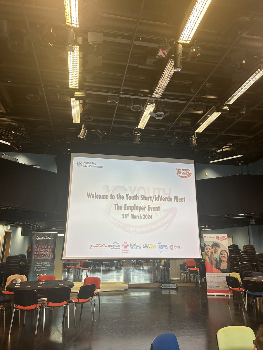 All set up for our YouthStart meet the employer event today!🥰 Follow along to see what we get up to.