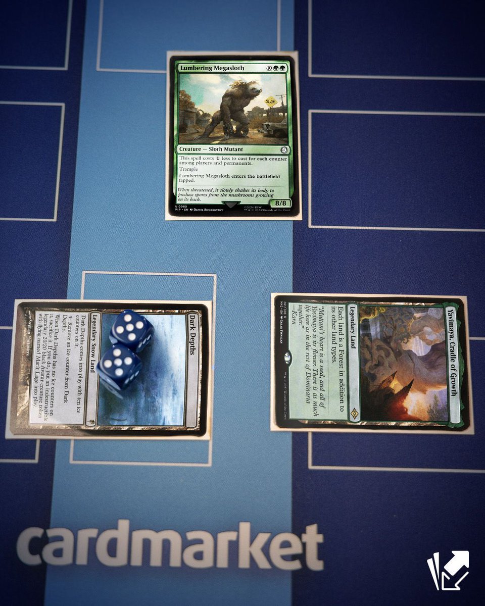 CardmarketMagic's tweet photo. Have you put an 8/8 Trample onto the stack on turn 2 yet? #MTGCom

The card in question: https://t.co/BmFgtavpnu https://t.co/BGL9Zm8LM7
