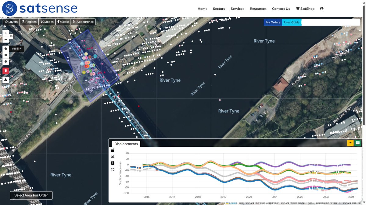 SatSense (@satsenseltd) on Twitter photo Our #InSAR data over QE II #bridge on the #nexus #metro network reveals a distinct seasonal pattern related to cyclical thermal expansion and a clear #Subsidence trend from 2015-2021.
Learn more about infrastructure monitoring using InSAR, email at contact@satsense.com
#Newcastle Our #InSAR data over QE II #bridge on the #nexus #metro network reveals a distinct seasonal pattern related to cyclical thermal expansion and a clear #Subsidence trend from 2015-2021.
Learn more about infrastructure monitoring using InSAR, email at contact@satsense.com
#Newcastle