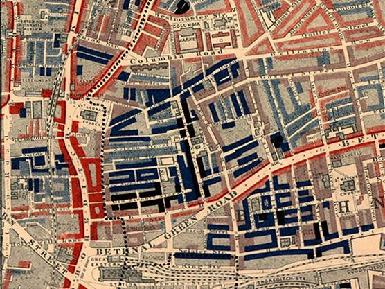 Here's an odd London connection. Famous dandy Beau Brummel died 184 years ago today... the same day as Charles 'poverty maps' Booth was born (you can browse Booth's fascinating maps here booth.lse.ac.uk)