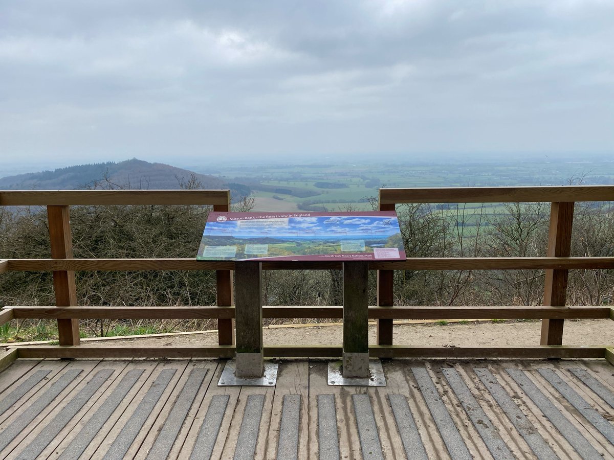 What a view! Our incredible trained surveyors have recently visited Sutton Bank at @NorthYorkMoors. Look out for some new Detailed Access Guides coming soon. #NorthYorkMoors #TourismEngland #KnowMoreGoMore