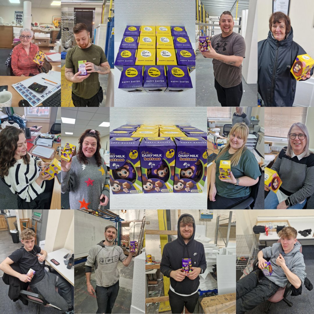 🐰🐣🍫 The Easter Bunny has been to Molygran 🍫🐣🐰
Just a reminder we are closed this Bank Holiday Weekend! We hope you all enjoy your Easter Eggs- as you can tell, we definitely will!!