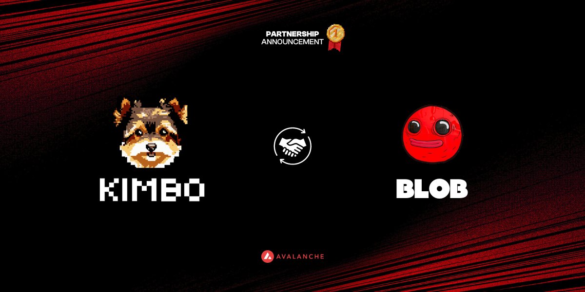 We are happy to announce that @AVAXBLOBS is going participate in our #Kimbonet Hackathon! 🐶🔺 Were you aware that we currently have over 20 developers building on our testnet? 💪 $KIMBO is building 24/7 on @avax