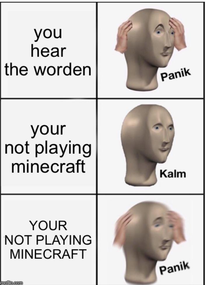 MinecraftMeme16's tweet photo. Anyone else terrified https://t.co/lUn7jXAnwn