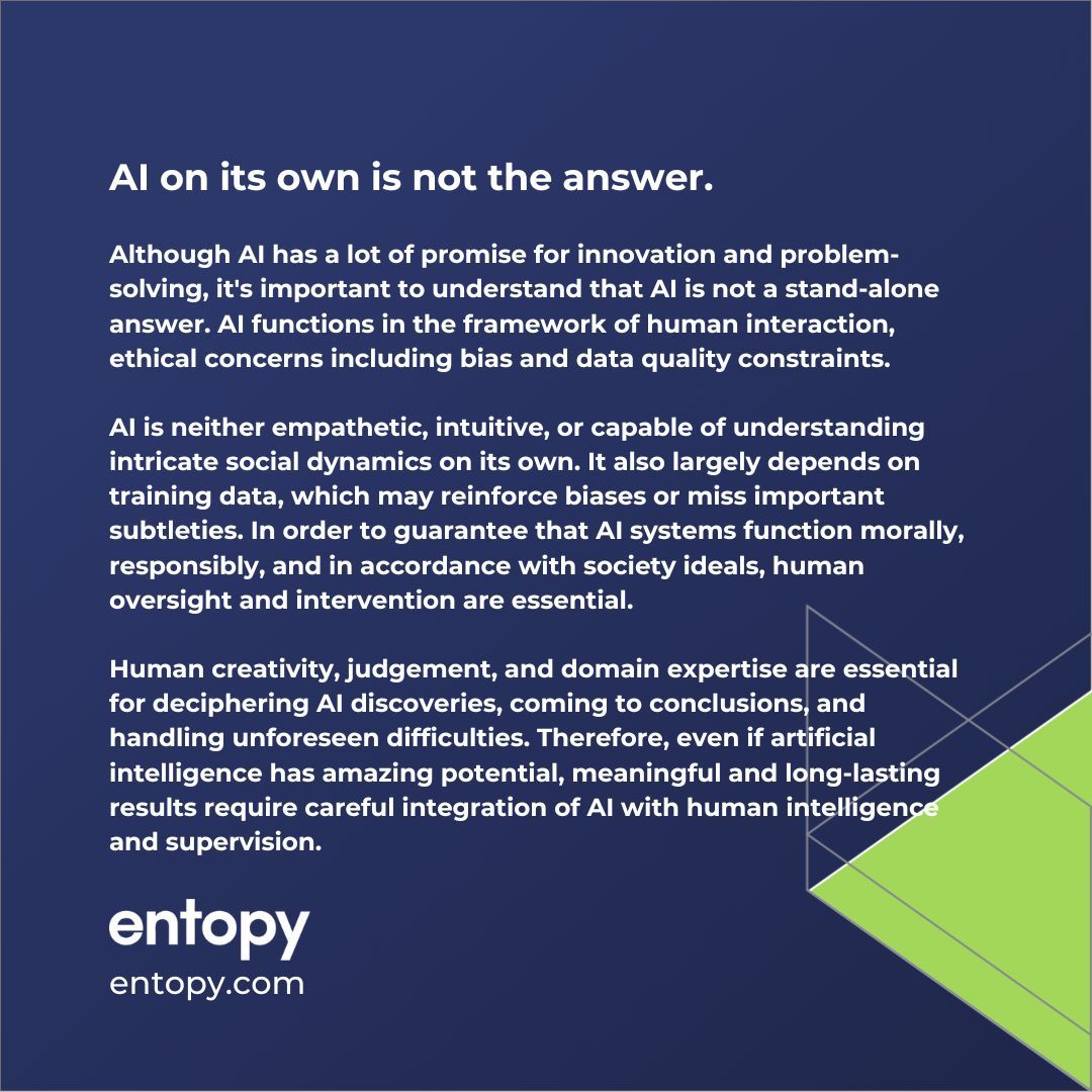 entopy_official's tweet image. AI on its own is not the answer.

Learn more at: buff.ly/3xcwErz

#artificialintelligence #data #ethicaldata