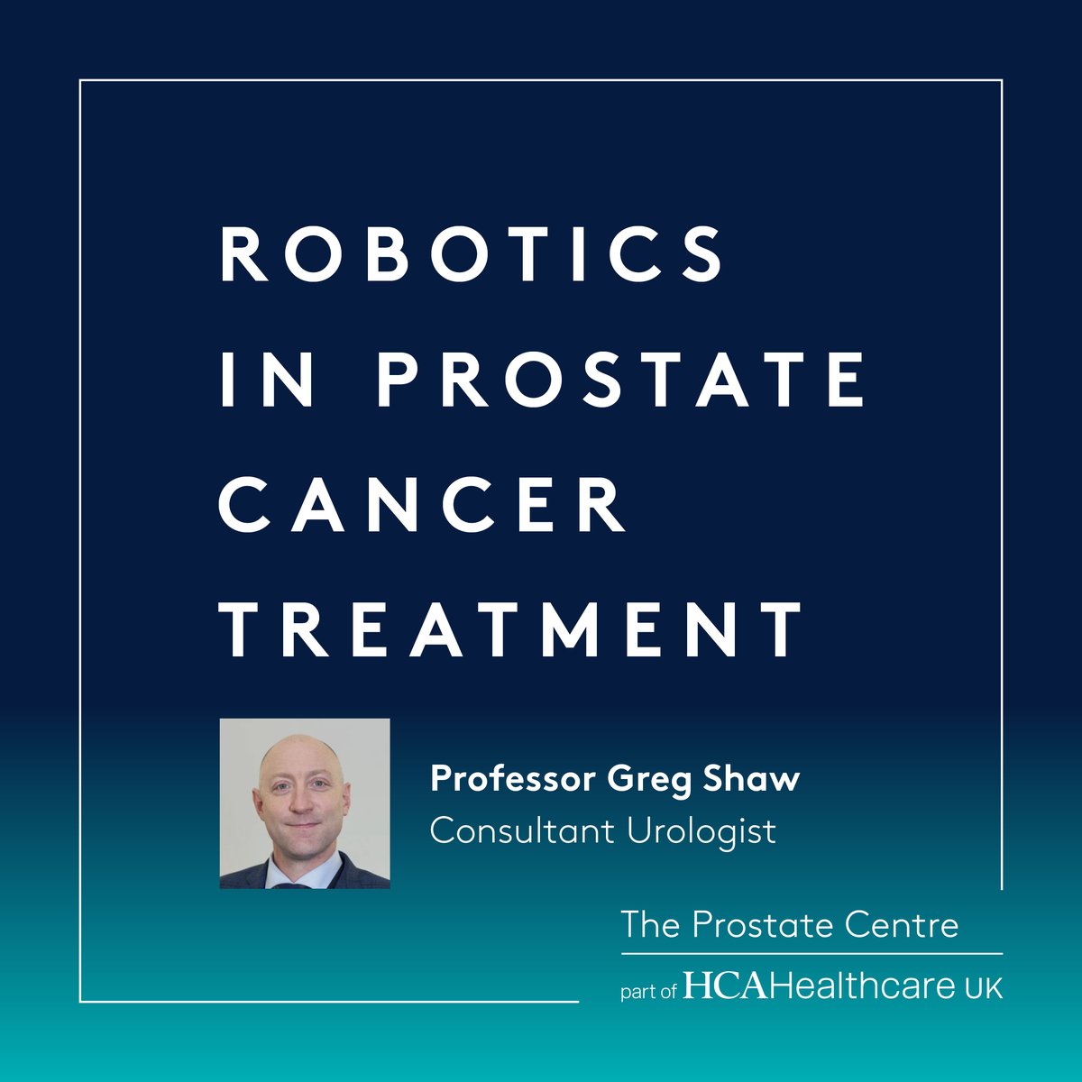 For #ProstateCancerAwareness month, Professor Greg Shaw, Consultant Urological Surgeon discusses robotic surgery for prostate cancer patients and the latest ways of diagnosing prostate cancer. pulse.ly/raghtexzky