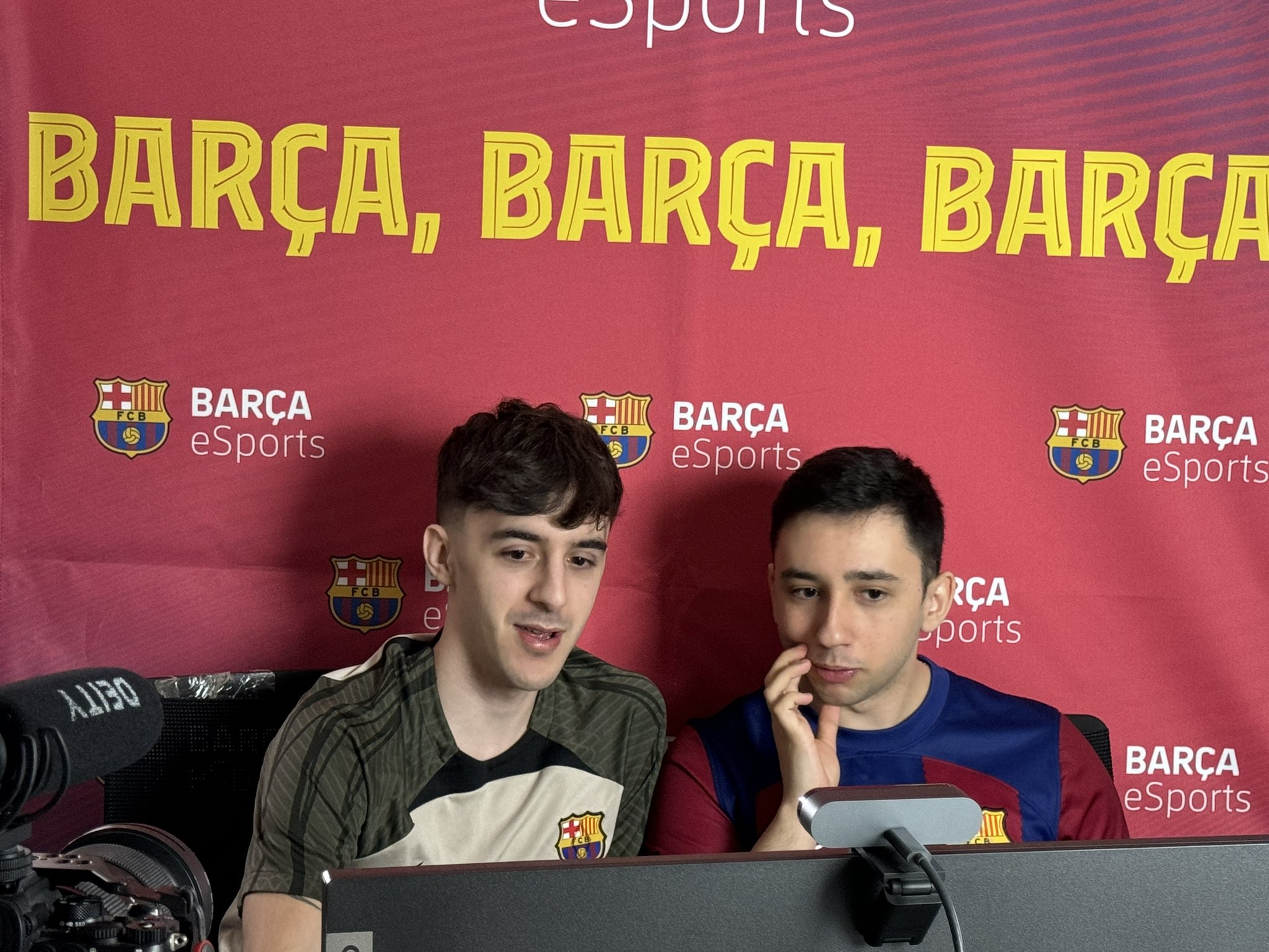 Vorwenn y Saiz, jugadores del Barça eSports