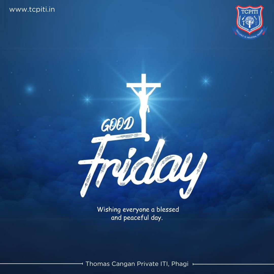 May this Good Friday remind us of the ultimate sacrifice that was made for our salvation and inspire us to live a life of purpose and faith. #goodfriday #easter #jesus #happyeaster #easterweekend #jesuschrist #holyweek #jesusislord #holyspirit #TCPITI