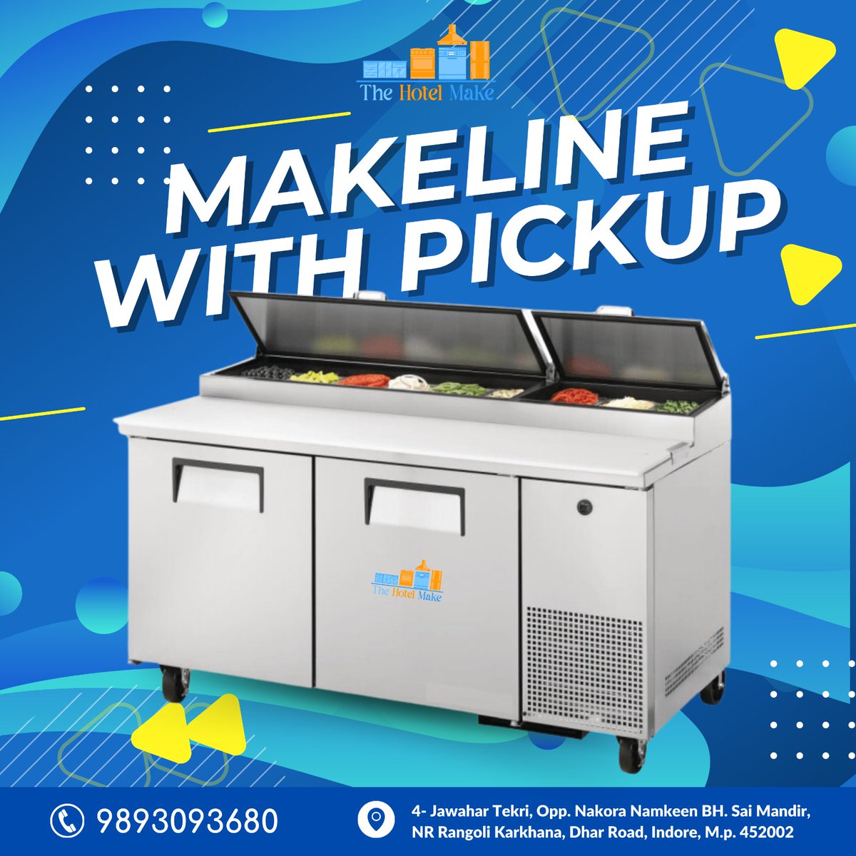 Revolutionize your kitchen with our new MakeLine with built-in pickup refrigeration!Say goodbye to long waits and hello to efficiency.
#MakeLineMagic #PickupRefrigeration #EfficiencyAtItsFinest #MakeLine #PickupRefrigeration #KitchenInnovation #Efficiency #Freshness #Convenience