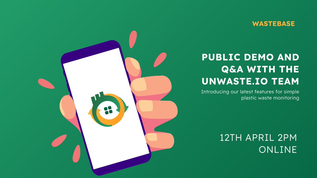 We are excited to share with you the latest enhancements we've made to Wastebase. Join us for a brief public session to discover the latest enhancements! Register at: bit.ly/wbregistration… #plastic #plasticmonitoring #plasticwaste #digital #climatetech #circulareconomy