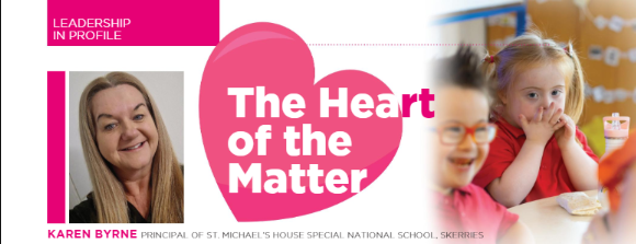 In the April issue of Leadership+, Karen Byrne, principal of St Michael’s House Special NS, Skerries, talks about ‘The heart of the matter’ – the gifted cohort of staff who make the school ‘a magical space where wonderful things just happen’. 👉bit.ly/43B3JcI